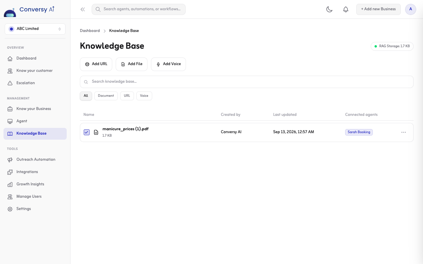 Knowledge base