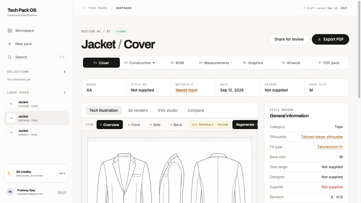 Blazer construction review