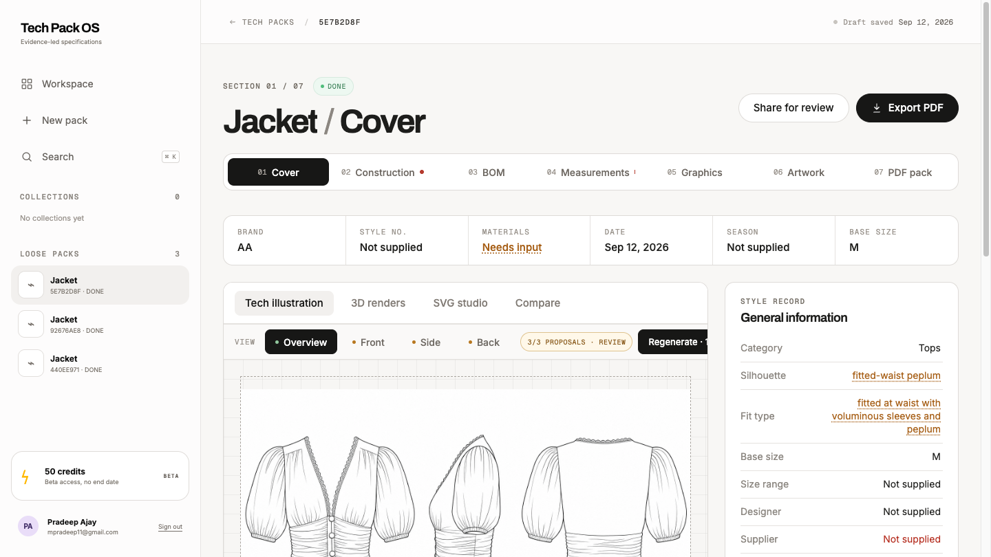 Technical-flat review